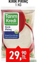 TARIM KREDİ KIRIK PİRİNÇ 1 KG fiyat ve kampanya bilgisi
